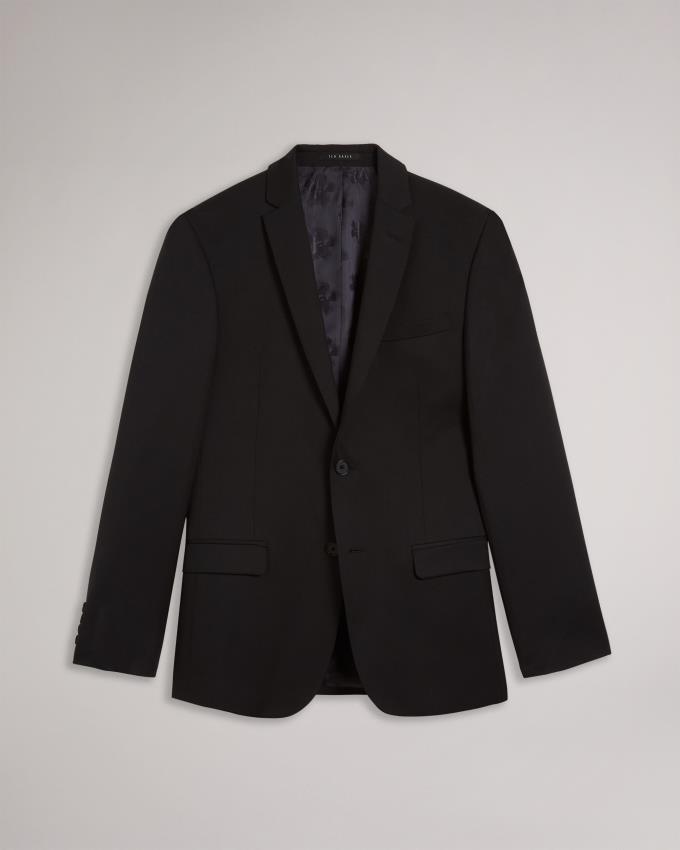 Veste Ted Baker Slim Fit Black Twill Suit Noir Homme | BYZ-14193282